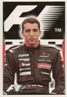 2003 Edizione Figurine Formula 1 #86 Justin Wilson Front