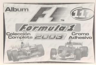 2003 Edizione Figurine Formula 1 #117 Michael Schumacher Back