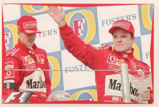 2003 Edizione Figurine Formula 1 #120 Michael Schumacher / Rubens Barrichello Front