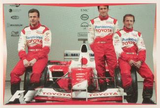 2003 Edizione Figurine Formula 1 #202 Olivier Panis / Cristiano da Matta / Ricardo Zonta Front