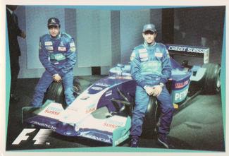 2003 Edizione Figurine Formula 1 #217 Nick Heidfeld / Heinz-Harald Frentzen Front