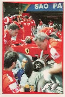 2003 Edizione Figurine Formula 1 #252 Ferrari Crew Front