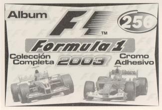 2003 Edizione Figurine Formula 1 #256 Michael Schumacher Back