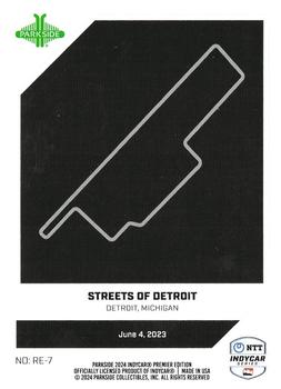 2024 Parkside IndyCar Premier Edition - Race Events #RE-7 Streets of Detroit Back