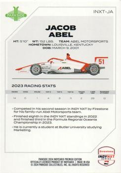 2024 Parkside IndyCar Premier Edition - INDYNXT #INXT-JA Jacob Abel Back