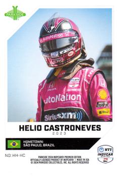 2024 Parkside IndyCar Premier Edition - Helmet Hardware #HH-HC Helio Castroneves Back