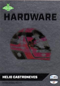 2024 Parkside IndyCar Premier Edition - Helmet Hardware #HH-HC Helio Castroneves Front