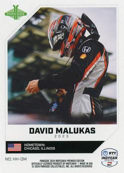 2024 Parkside IndyCar Premier Edition - Helmet Hardware #HH-DM David Malukas Back