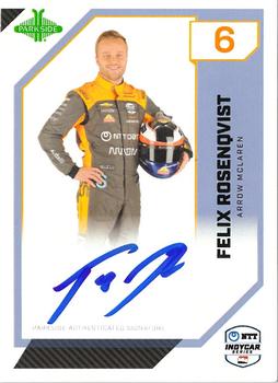 2024 Parkside IndyCar Premier Edition - Signature Series Blue #SSFR Felix Rosenqvist Front