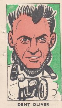 1950 Kiddy's Favourites Popular Speedway Riders #17 Dent Oliver Front