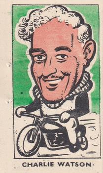 1950 Kiddy's Favourites Popular Speedway Riders #21 Charlie Watson Front