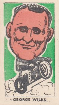 1950 Kiddy's Favourites Popular Speedway Riders #34 George Wilks Front