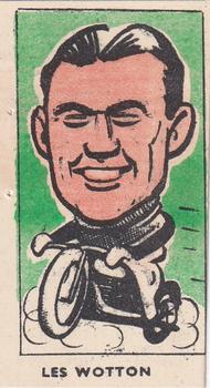 1950 Kiddy's Favourites Popular Speedway Riders #50 Les Wotton Front