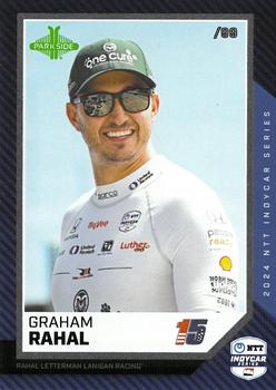 2024 Parkside IndyCar Premier Edition - Blue Foil #30 Graham Rahal Front