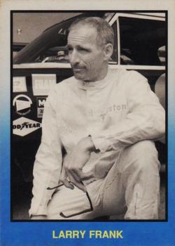 1991-92 TG Racing Masters of Racing Update - Promos #NNO Larry Frank Front