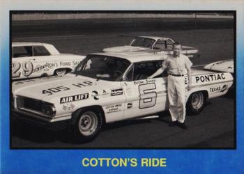 1991-92 TG Racing Masters of Racing Update - Promos #NNO Cotton Owens Front