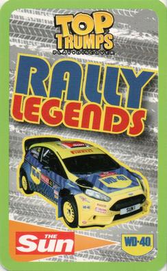 2016 Top Trumps Rally Legends #NNO Marcus Gronholm Back