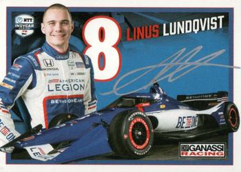 2024 Chip Ganassi Racing - Track Giveaways #NNO Linus Lundqvist Front