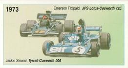 2000 MotorSport Charity Memorabilia #24 Emerson Fittipaldi / Jackie Stewart Front