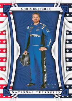 2023 Panini National Treasures - Stars and Stripes #24 Chris Buescher Front