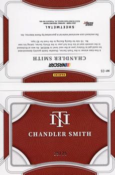 2023 Panini National Treasures - Jumbo Sheet Metal Booklet Duals #CS Chandler Smith Back