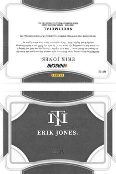 2023 Panini National Treasures - Jumbo Sheet Metal Booklet Duals #EJ Erik Jones Back