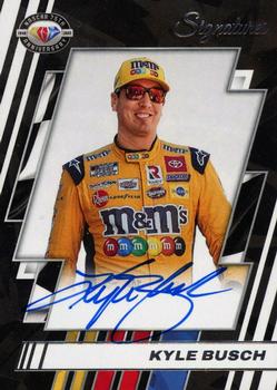 2023 Panini National Treasures - NASCAR 75th Anniversary Signatures #75-KY Kyle Busch Front