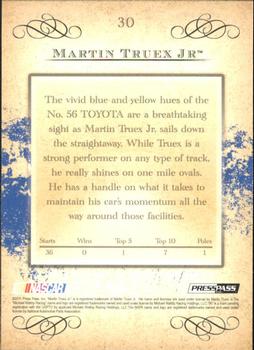 2011 Press Pass Eclipse #30 Martin Truex Jr. Back