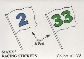 1989 Maxx - Stickers #NNO 2/33 Front