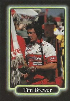 1990 Maxx - Glossy #96 Tim Brewer Front