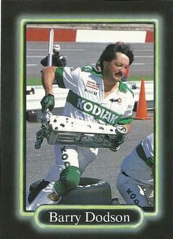 1990 Maxx - Glossy #112 Barry Dodson Front