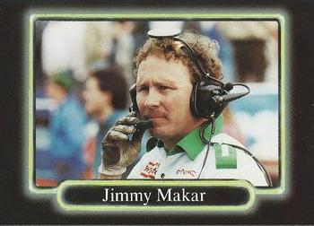 1990 Maxx - Glossy #114 Jimmy Makar Front