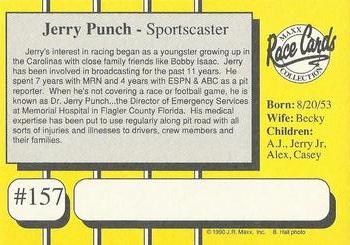 1990 Maxx - Glossy #157 Jerry Punch Back