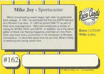 1990 Maxx - Glossy #162 Mike Joy Back
