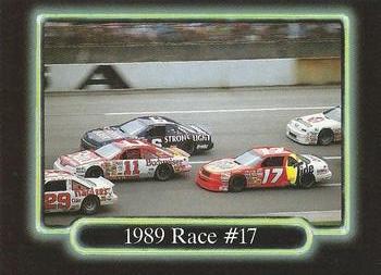1990 Maxx - Glossy #185 Darrell Waltrip / Terry Labonte / Mark Martin / Dale Jarrett/ Davey Allison Cars Front
