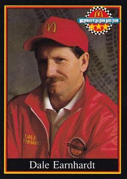 1991 Maxx McDonald's #1 Dale Earnhardt Front