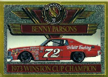1991 Maxx Winston 20th Anniversary Foils #NNO Benny Parsons 1973 Car Front
