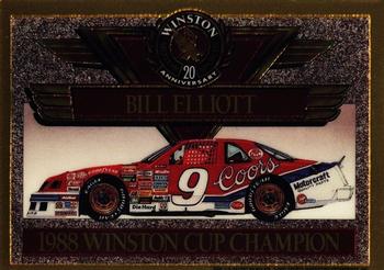 1991 Maxx Winston 20th Anniversary Foils #NNO Bill Elliott 1988 Car Front