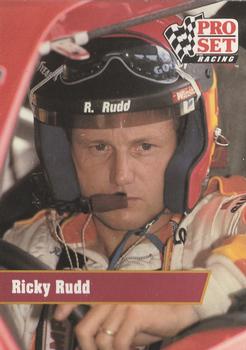 1991 Pro Set #17 Ricky Rudd Front