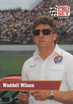 1991 Pro Set #19 Waddell Wilson Front