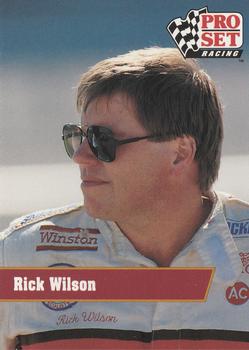 1991 Pro Set #26 Rick Wilson Front