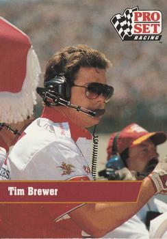 1991 Pro Set #35 Tim Brewer Front