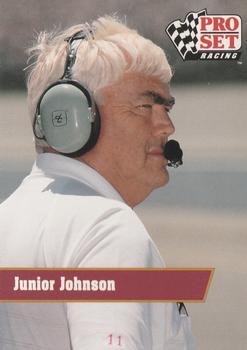 1991 Pro Set #45 Junior Johnson Front