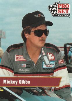 1991 Pro Set #48 Mickey Gibbs Front