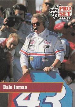 1991 Pro Set #66 Dale Inman Front