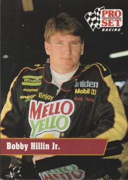 1991 Pro Set #86 Bobby Hillin Jr. Front