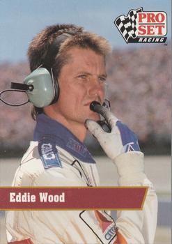 1991 Pro Set #109 Eddie Wood Front