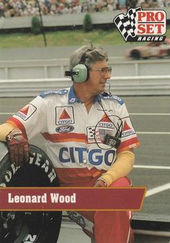 1991 Pro Set #110 Leonard Wood Front