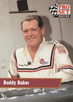 1991 Pro Set #111 Buddy Baker Front