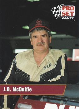 1991 Pro Set #114 J.D. McDuffie Front